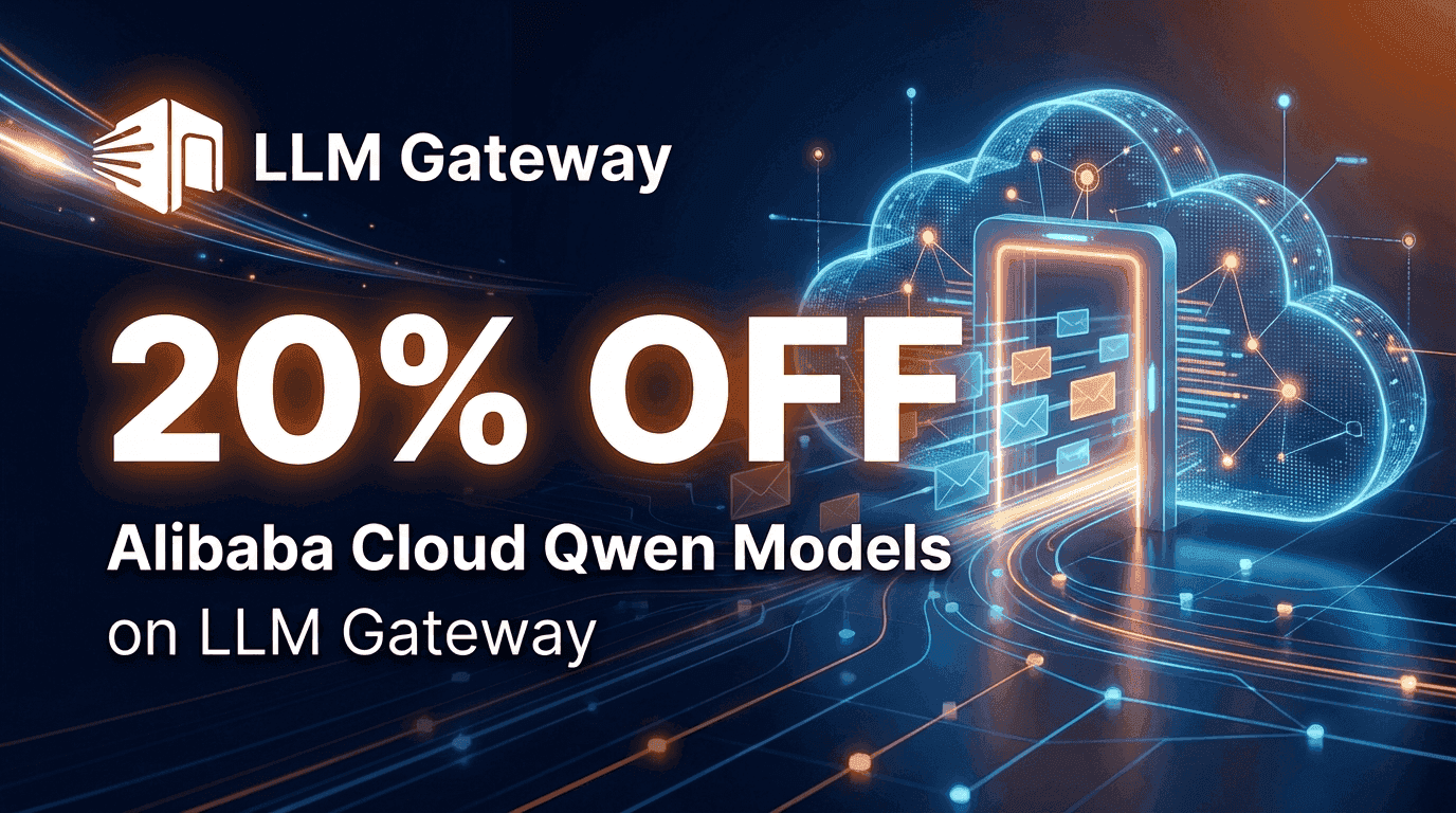 20% Off All Alibaba Cloud Qwen Models on doteb